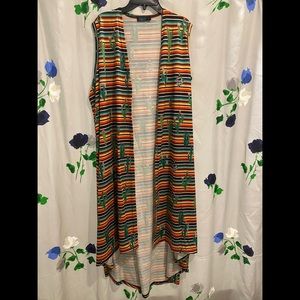Fashion Express Women's Cactus Shawl Size M